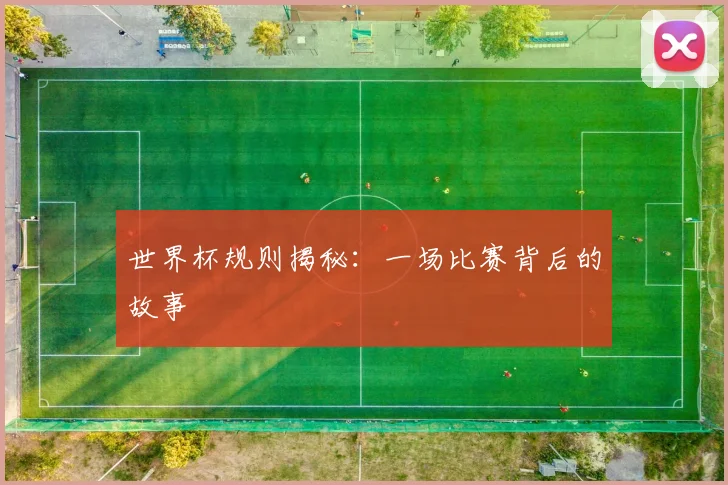 世界杯规则揭秘：一场比赛背后的故事