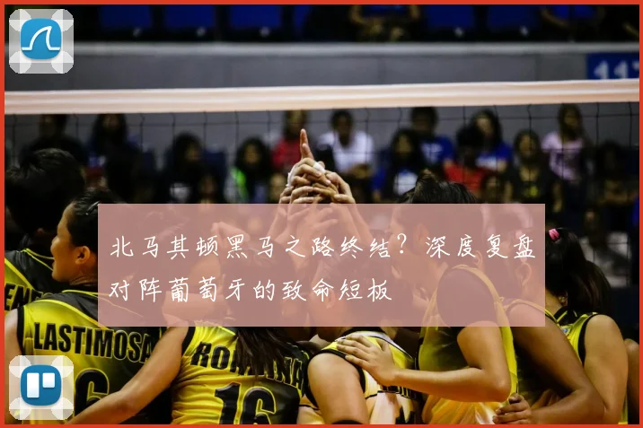 北马其顿黑马之路终结？深度复盘对阵葡萄牙的致命短板