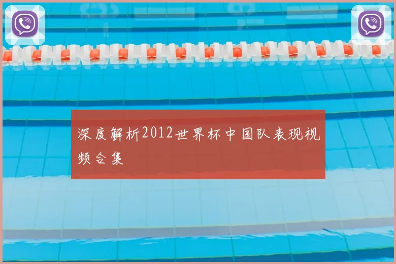 深度解析2012世界杯中国队表现视频合集